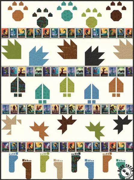 Legends of National Parks I Free Quilt Pattern National Parks Quilt, National Park Quilt, Riley Blake National Parks Quilt Pattern, National Park Quilt Blocks, Quilts Canada, American National Parks, Medallion Quilt, Easy Quilt Patterns, National Park Posters