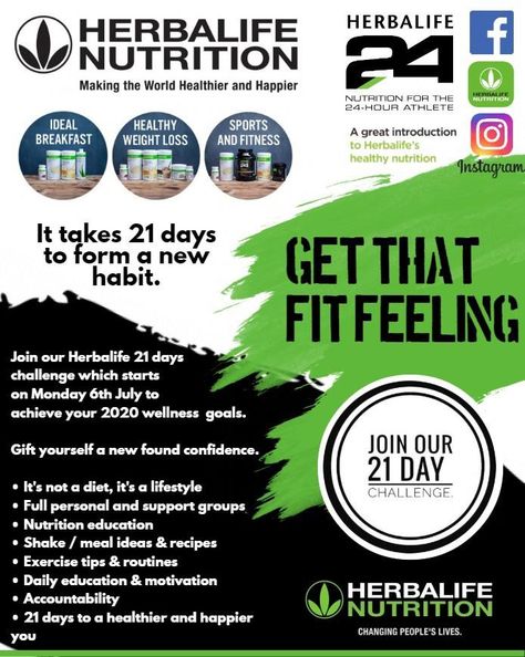 Herbalife 21 Day Challenge, 21 Day Challenge, Herbalife Nutrition, Day Challenge, Summer Body, Healthy Nutrition, Mental Wellness, Family Business, Diet