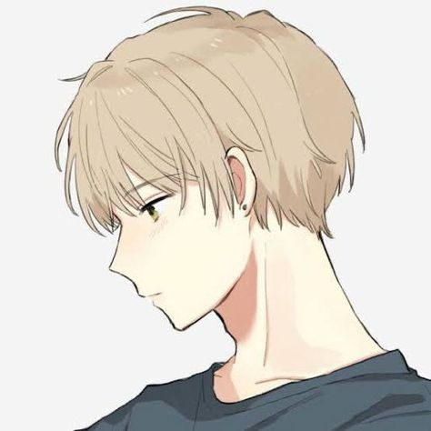 Anime Boy, The Story, Blonde, Hair, Anime, Black