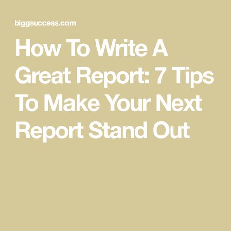 How To Write A Great Report: 7 Tips To Make Your Next Report Stand Out Report Writing Format Student, How To Write A Report, Field Trip Report, Report Writing Format, Report Writing Template, Internship Report, Ap Literature, Writing Introductions, Writing Competition