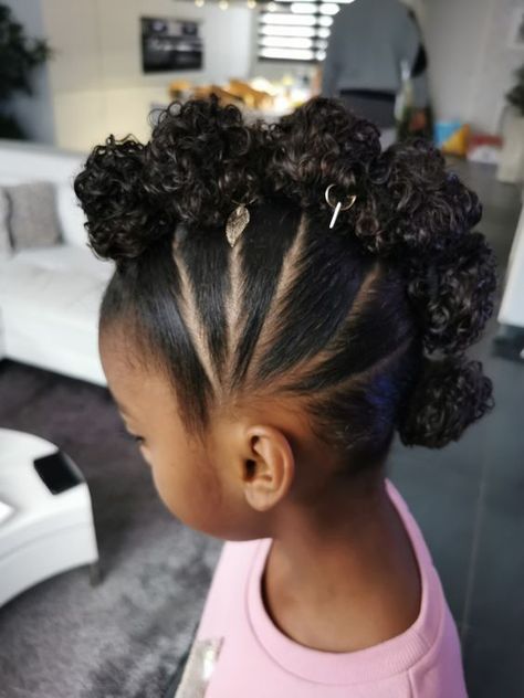 52 Stunning & Easy Toddler Hairstyles For Black Girls To Try - Happily Curly Biracial Hair Styles For Girls Kids, Baby Girl Hairstyles Infant Black, Little Mixed Girl Hairstyles Easy, Mixed Toddler Girl Hairstyles, Toddler Natural Hairstyles Black, Mixed Girl Hairstyles Kids, Easy Toddler Hairstyles Black, Black Toddler Hairstyles Girl, Toddler Curly Hair