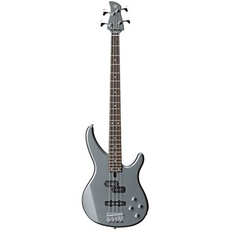 Yamaha TRBX204 GRM 4-String Bass Guitar, Gray Metallic -- Find out more about the great product at the image link. (This is an affiliate link) #LearningEducation Punk Rock Bands, Bass Guitar, Punk Rock, Rock Bands, Electric Guitar, Bass, Music Instruments, Guitar, Education