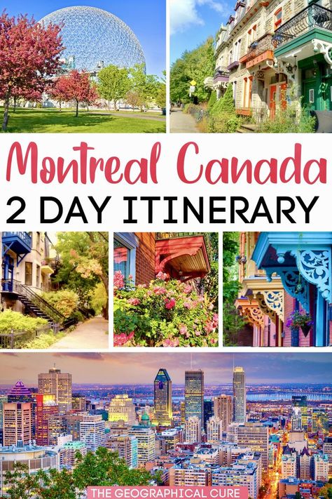 2 Days In Montreal, Montreal Itinerary 2 Days, Best Things To Do In Montreal, Weekend In Montreal, Old Montreal Restaurants, What To Do In Montreal Canada, Montreal Bucket List, Montreal To Do, Montreal In Summer