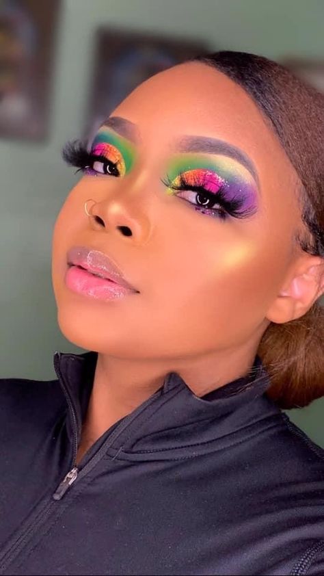 2024 Makeup Looks, Easter Makeup Ideas, March Makeup, Easter Makeup Looks, White Lashes, Spring Makeup Looks, Radiant Makeup, Fierce Makeup, Space Panda