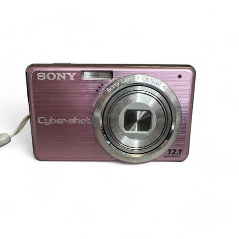 Sony Cyber-shot Pink Digital Camera Y2K 12.1 MP DSC-S980 by DaltonsCamera on Etsy Pink Digital Camera, Sony Lens, Compact Digital Camera, Boston Ma, Christmas Wishlist, Digital Camera, Cameras, Boston, Ships