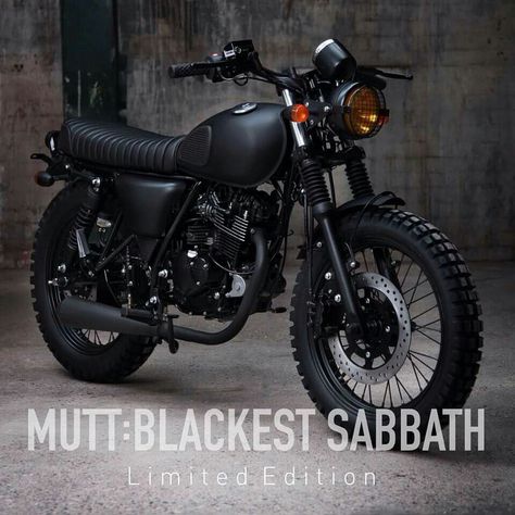 I so want one of these... With a couple extra touches for perfection. Mutt Motorcycles Scrambler Motorcycle Ideas, Motos Scrambler, Mutt Motorcycle 125, Mutt Motorcycle, Tmx 125 Cafe Racer, Modified Scrambler Bike, Tmx 125 Scrambler, Scrambler Motorcycle Street Tracker, Ducati Monster Scrambler