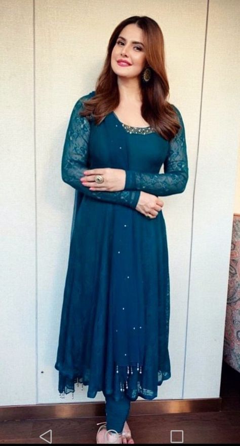 Umberlla Churidhar Designs Latest, Churidar Designs Latest Party Wear, Salwar Design, Zareen Khan, डिजाइनर कपड़े, Simple Kurta, Designer Anarkali Dresses, Indian Kurti Designs, Stylish Kurtis Design