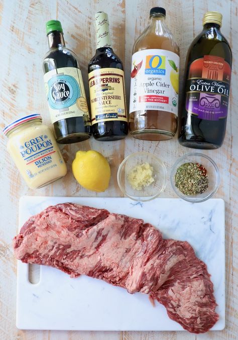 Skirt Steak Recipes Marinade, Beef Skirt Steak Recipes, Sirloin Marinade, Sirloin Steak Marinade, Braised Beef Stew, Skirt Steak Marinade, Steak And Mashed Potatoes, Soy Sauce Alternative, Skirt Steak Recipes