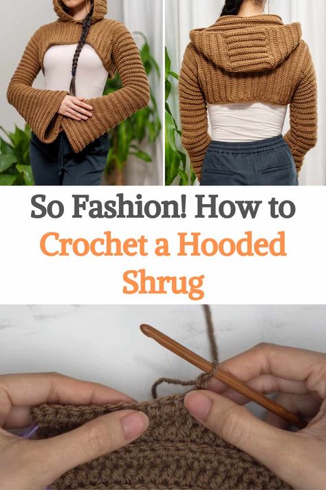 Easy crochet shrug