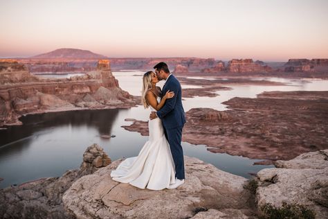 Lake Powell Wedding, Arizona Lakes, Arizona Elopement, Page Arizona, Lake Powell, Adventure Photography, Desert Wedding, Elopement Locations, Arizona Wedding