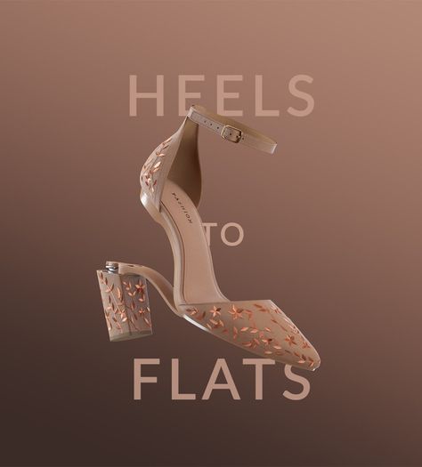 Pashion Footwear - The World's First Fully Convertible Heel Convertible Heels, Convertible Shoes, Embroidery Heels, Dressing Well, Wearables Design, Fashion Footwear, Comfortable Flats, Wedding Board, Dream Shoes