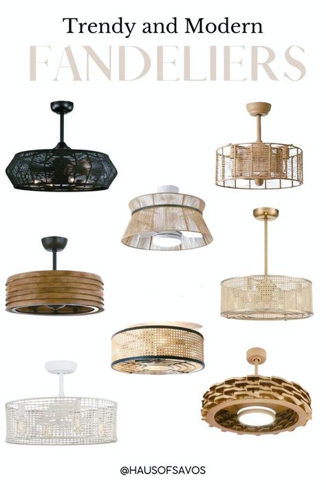 Living Room Fandeliers, Kitchen Fandeliers, Organic Modern Lighting, Modern Foyer Lighting, Staggered Rattan Chandelier, Modern Rustic Chandelier Lowe's, Fan Bedroom, Boho Modern Farmhouse Pendant Lights & Chandeliers, Serena And Lily Honeycomb Chandelier