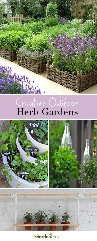 Creative Outdoor Herb Gardens • Ideas and Tutorials! #garden #gardening #gardenideas #gardenprojects #diygardenideas #diygardenprojects Herb Garden Planter, Outdoor Herb Garden, Gardens Ideas, Vertical Herb Garden, Herb Gardens, Tutorials Diy, The Secret Garden, Creative Gardening, Have Inspiration