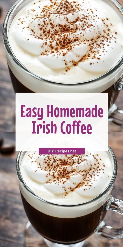 Make this Easy Homemade Irish Coffee in minutes! The perfect balance of strong coffee, sweet brown sugar, and smooth Irish whiskey. Irish Coffee Recipe, Hawaiian Roll Sliders, Spiced Fruit, Hawaiian Rolls, Coffee Cream, Coffee Recipe, Coffee Cocktails, Irish Coffee, Strong Coffee