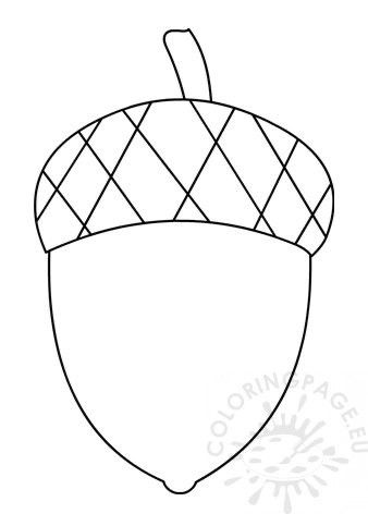 Acorn Template Free Printable, Acorn Template, Happy Coloring Pages, Leaves Template Free Printable, Farm Activities Preschool, Free Thanksgiving Coloring Pages, Template Free Printable, Baby Crafts Diy, Color Lessons