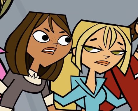 Bridgette And Courtney, Bridgette Total Drama, Drama Total, Having No Friends, Drama Island, Get A Life, Total Drama Island, Best Duos, Total Drama