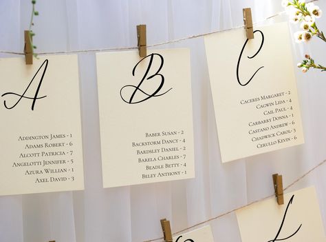 Diy Seating Chart Wedding Alphabetical, Wedding Seating Chart Ideas Alphabetical Table Numbers, Table Seating Chart Wedding Alphabetical, Seating Chart Wedding Ideas Alphabetical, Wedding Seating Chart Display Alphabetical, Seating Chart Alphabetical Wedding, Seating Chart Wedding Alphabetical, Wedding Juice, Alphabetical Seating Chart Wedding