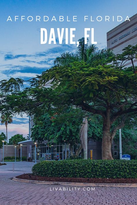 Median Household Income: $59,680  Median Home Price: $210,800  Average Commute: 40 minutes  Moving to Davie? Dust off your cowboy boots — this South Florida city is the next best thing to living in Texas. Living In Texas, Davie Florida, Miami Life, North Miami Beach, Florida City, Moving To Florida, Clearwater Florida, Florida Living, Old Florida