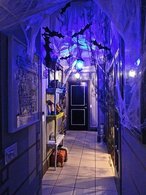 Entrada Halloween, Casa Halloween, Halloween Decor Diy, Halloween House Party, Hal Decor, Halloween Prop, Adornos Halloween, Halloween Tattoo, Idee Cosplay