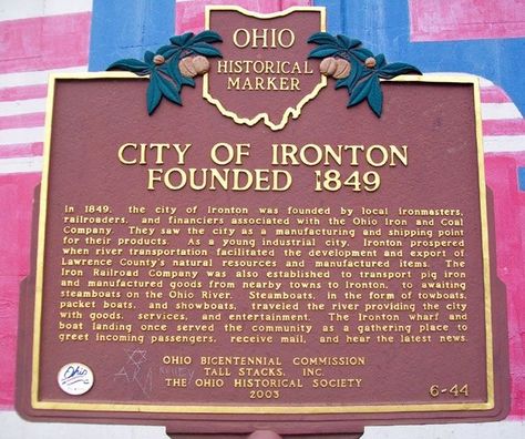 Över 1 000 bilder om Ironton, My Heart Calls Home på ... Ironton Ohio, Lawrence County, Ohio History, History Education, Ohio River, Historic Places, African History, Sweet Memories, Travel Bucket