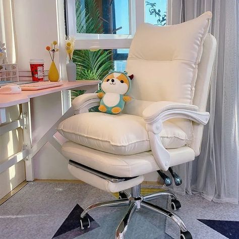 ACT FAST🔥 ComfyCush ErgoLuxe Chair : $239.99 BUY NOW 💙🛒: thecozycubicle.com/products/comfycush-ergoluxe ⭐WHY YOU SHOULD BUY?⭐The ComfyCush ErgoLuxe Chair is the epitome of comfort and style. Designed with ergonomics in mind, this chair provides exceptional support for long hours of sitting. The plush cushioning and luxurious fabric make it a cozy addition to any office or home setting. Whether you're working, gaming, or simply relaxing, the ComfyCush ErgoLuxe Chair ensures you do so in ut... Sofa Chair Bedroom, Cozy Cubicle, Bedroom Gamer, Chair Bedroom, Soft Sofa, Leather Office, Leather Office Chair, Luxurious Fabric, Office Essentials