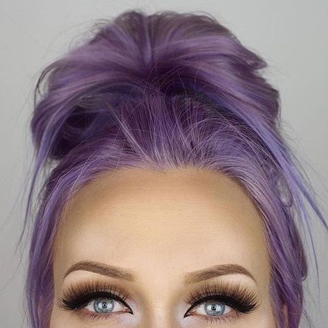 Arctic Fox hair color - Purple Rain and Arctic Mix Fox Hair Color, Arctic Fox Hair Color, Fox Hair, Hair Color Crazy, Lilac Hair, Hair Color Pastel, Lavender Hair, Mixed Hair, Hair Color Purple