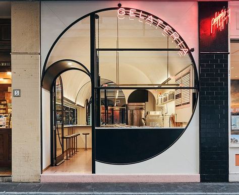 Retail Facade, Shop Facade, Bar Design Awards, Storefront Design, Cafe Shop Design, Coffee Shops Interior, Melbourne Cbd, Coffee Shop Design, Shop Front Design