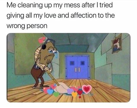 Breakup Memes, Quotes Funny Life, Funny Memes About Life, Crush Memes, Love Quotes Funny, Spongebob Memes, Memes Br, Wrong Person, Funny Quotes About Life