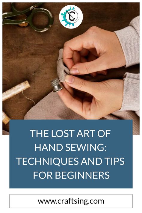 Learn how to sew by hand, from basic stitches like running stitch to tips for starting hand sewing projects. A beginner’s guide to hand stitching. Hand Sewing Alterations, Hand Sewing For Beginners, Sewing By Hand For Beginners, How To Sew By Hand, How To Hand Sew, Hand Sewing Clothes, Basic Sewing Stitches, Hand Sewing Techniques, Beginner Sewer