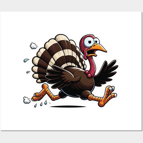 A fast-paced Thanksgiving turkey illustration featuring a scared turkey running away. Perfect for creating dynamic designs and animations for your holiday projects. -- Choose from our vast selection of art prints and posters to match with your desired size to make the perfect print or poster. Pick your favorite: Movies, TV Shows, Art, and so much more! Available in mini, small, medium, large, and extra-large depending on the design. For men, women, and children. Perfect for decoration. Turkey Illustration, Running Art, Dynamic Design, Holiday Projects, Fast Paced, Thanksgiving Turkey, Extra Large, Favorite Movies, Thanksgiving