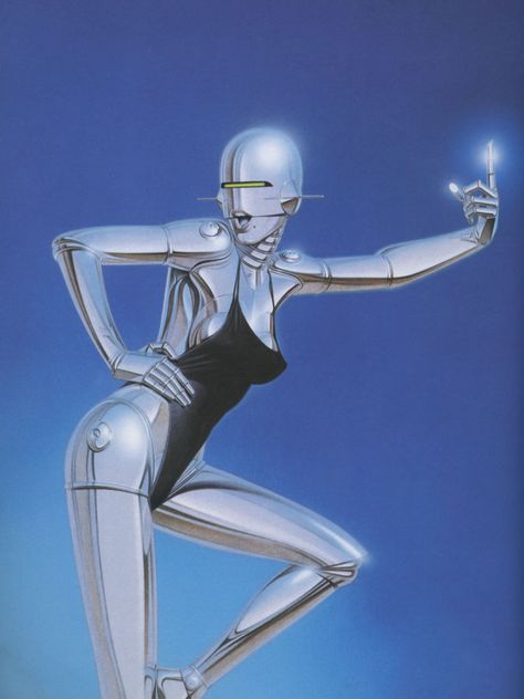 Hajime Sorayama Interview Hajime Sorayama, Futurism Art, Arte 8 Bits, Arte Robot, Plakat Design, Futuristic Art, Futurama, Retro Futuristic, Retro Futurism