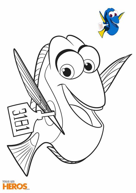 Finding Nemo Fish, Drawing Coloring Pages, Finding Nemo Coloring Pages, Nemo Coloring Pages, Nemo Fish, Toy Story Coloring Pages, Fish Coloring, Disney Quilt, Free Kids Coloring Pages