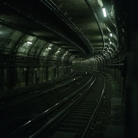 Subway Tunnel, Altered Reality, Lone Wanderer, Between Two Worlds, Subway Station, U Bahn, Train Tracks, Final Fantasy Vii, Story Inspiration