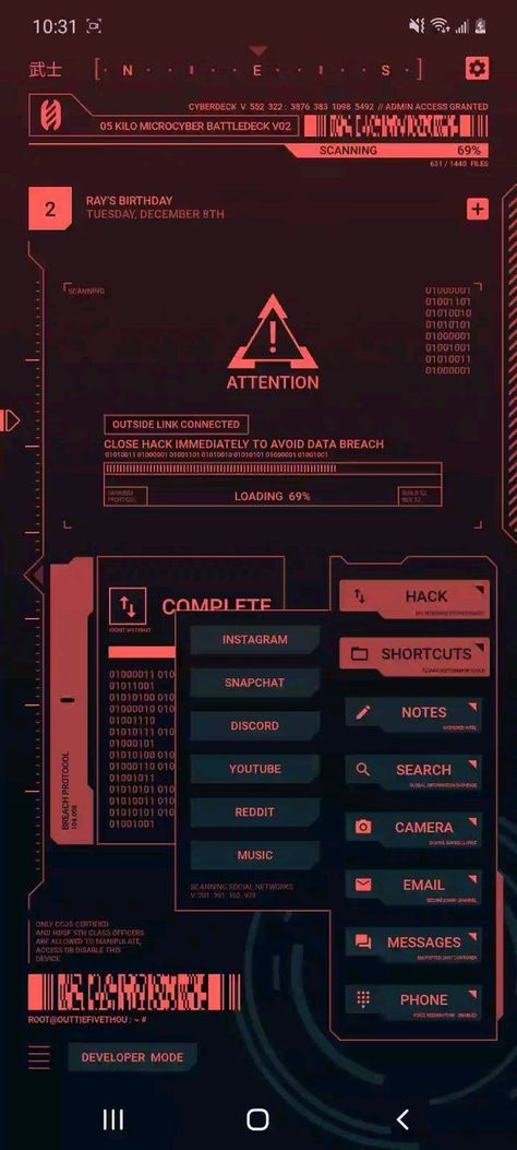 Cyberpunk Arasaka Wallpaper, Hud Interface Design, Cyberpunk Iphone Theme, Gamer Graphic Design, Cyberpunk Phone Theme, Arasaka Wallpaper, Tech Poster Design Inspiration, Cybertech Aesthetic, Cyberpunk 2077 Wallpapers Iphone