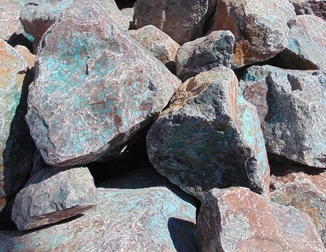 Kino Blue Boulders & Rock | Quarry Direct Prices Decorative Garden Stones, Boulder Rock, Rock Quarry, Rock Quarries, Stone Quarry, Landscaping With Boulders, Blue Landscape, Free Front, Front Yard Landscaping Ideas