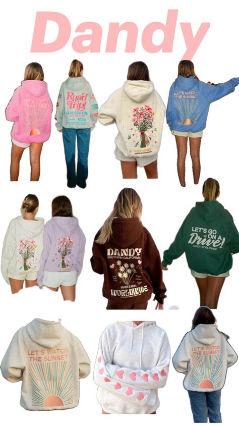 Dandy Hoodie, Dandy Worldwide, 15 Gifts, Make A Wish, Oversize Hoodie, Dandy, School Outfits, Comfy Outfits, Christmas List