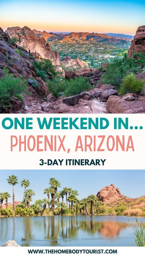 How to spend one weekend in Phoenix, Arizona. The ultimate 3-day Phoenix from a local!! Phoenix Hiking Outfit, Phoenix Fashion Outfits, Must Do Phoenix Arizona, Visit Phoenix Arizona, Phoenix Things To Do Bucket Lists, Phoenix In March, Weekend In Arizona, Things To Do In Phoenix Arizona Summer, 3 Days In Phoenix Az