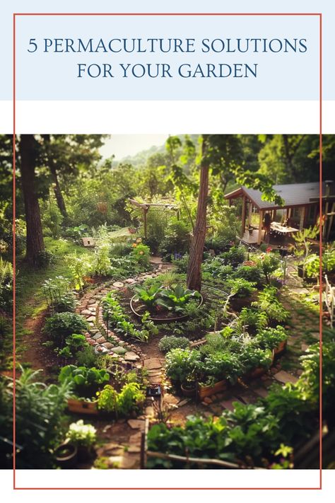 Discover how to create your dream self-sustaining garden with these 5 stunning permaculture principles! From companion planting strategies to soil health secrets, you’ll learn how to enhance biodiversity and maintain natural balance. Your garden can thrive with minimal inputs, offering delicious vegetables and gorgeous blooms year-round. Transform your outdoor space into an ecosystem that's productive and sustainable. Ready to dig in? Start your journey to a thriving permaculture oasis today! Permaculture Swales, Permaculture Guilds, Garden 101, Permaculture Principles, Health Secrets, Natural Repellent, Succession Planting, Permaculture Gardening, Fresh Salad