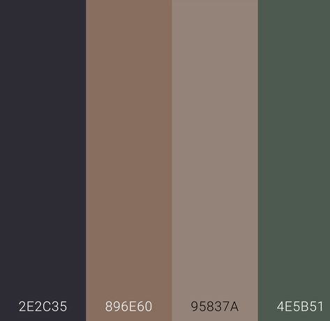 USMC Woodland Color Palette Zombie Apocalypse Color Palette, Dystopian Color Palette, Military Color Palette, Apocalypse Color Palette, Camo Color Palette, Usmc Wedding Ideas, Woodland Color Palette, Color Palette Colour Schemes, Palette Colour Schemes