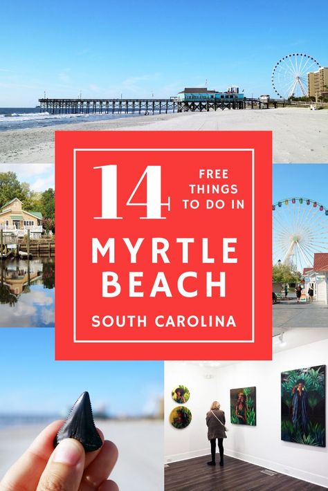 14 Free Things to do in Myrtle Beach, South Carolina for Adults and Kids | Full Time Explorer | United States of America | USA Travel | Family Travel | North America Vacation | Cheap Things to do in Myrtle Beach | Fun things to do in SC | Budget Travel | Honeymoon | Holiday | Inexpensive ways to see Myrtle Beach | Kid Friendly | Places to go Near Myrtle Beach | American Travelers | Conway | Georgetown | Market Common | Murrells Inlet | North Myrtle Beach | #SouthCarolina #MyrtleBeach #SC #Travel Travel North America, Myrtle Beach Things To Do, Myrtle Beach Trip, Southern Usa, Vacay Ideas, South Carolina Vacation, Travel Honeymoon, South Carolina Travel, Myrtle Beach Vacation