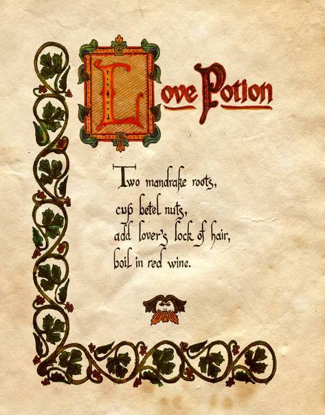 Love Potion by Charmed-BOS on DeviantArt Halloween Spell Book, Charmed Spells, Halloween Spells, Charmed Book Of Shadows, Diy Buch, Spells For Beginners, Magic Spell Book, Magick Spells, Wiccan Spell Book