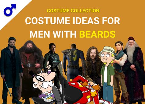 Discover your next Halloween costume with our collection of the best outfit ideas for men with beards! Costumes For Bearded Men, Butcher Costume, Hagrid Costume, Beard Halloween Costumes, Costume Ideas For Men, Nuclear Apocalypse, Billy Butcher, Men With Beards, Costumes For Men