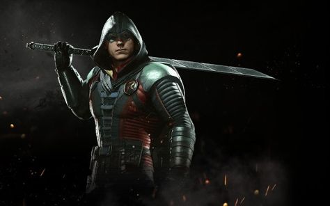 Injustice 2 Characters, Injustice Game, Robin Superhero, Dc Injustice, Robin Wallpaper, Deadpool Funny, Batman Concept, Picture Background, Robin Dc