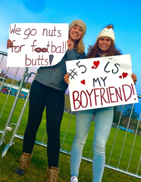 Homecoming Sayings Football, Boyfriend Poster Ideas, Posters For Bf Football Game, Football Posters High School Ideas For Players, Football Game Signs For Players, Signs To Make For Football Games, Football Signs For Games Posters Funny, Lacrosse Posters For Games, Posters For Football Games Boyfriend