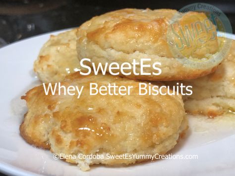 Whey Better Biscuits (F) - SweetEs Yummy Creations Thm Biscuits, Brianna Thomas, Thm Bread, Thm Fp, Thm Drinks, Healthy Breads, Fuel Pull, Thm Dinner, Thm Breakfast