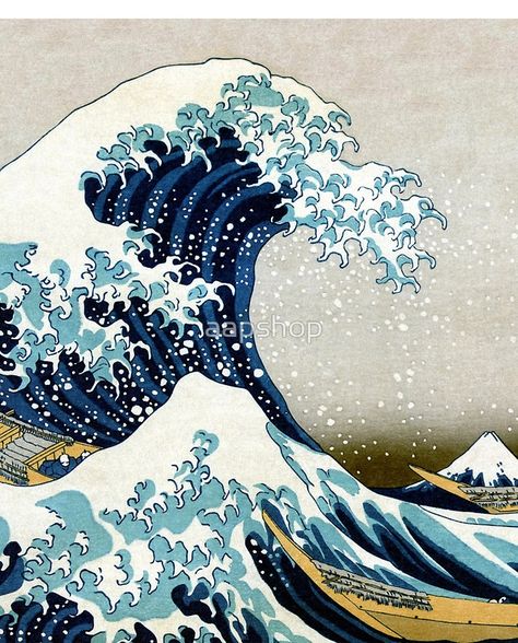 The Great Wave, Great Wave Off Kanagawa, Katsushika Hokusai, Kanazawa, Art Japonais, Japanese Woodblock Printing, Japanese Painting, Japan Art, Japanese Prints