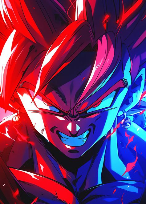 Dragon Ball Tekken Wallpaper, Red Anime, Vegito Y Gogeta, Instagram Profile Pic, Bleach Anime Ichigo, Goku Wallpaper, Dragon Ball Painting, Dragon Ball Art Goku, Dragon Ball Super Artwork