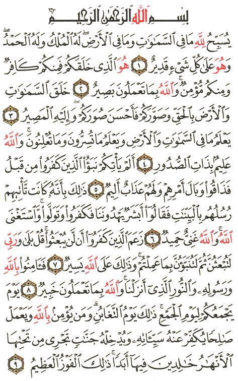 Surah At-Taghabun English translation of the meaning Surah Taghabun, Listen To Quran, Quran In English, Quran Arabic, Noble Quran, Spanish English, Good Deeds, English Translation, Holy Quran