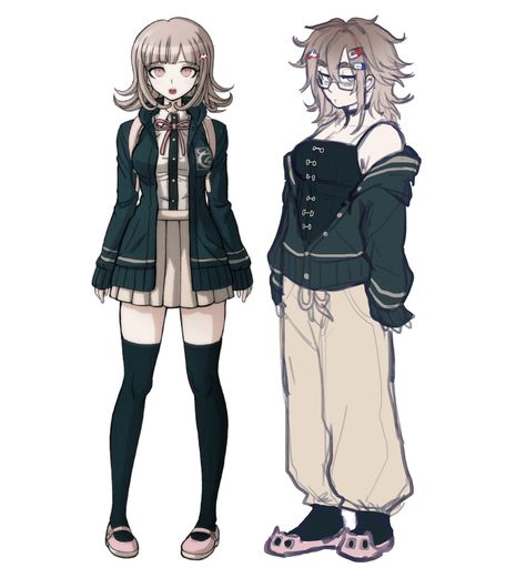 Danganronpa Chihiro, Danganronpa Monokuma, New Danganronpa V3, Nagito Komaeda, Danganronpa 3, Danganronpa Characters, Art Style Inspiration, Cute Art Styles, Gorgeous Art