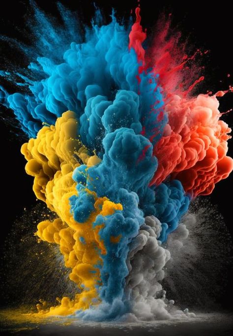 16 9 Wallpaper Backgrounds For Youtube, 16:9 Wallpaper Backgrounds, Paint Explosion, Powder Explosion, Iphone Dynamic Wallpaper, Background Colorful, Free Phone Wallpaper, Wallpaper Abstract, Wallpaper Android